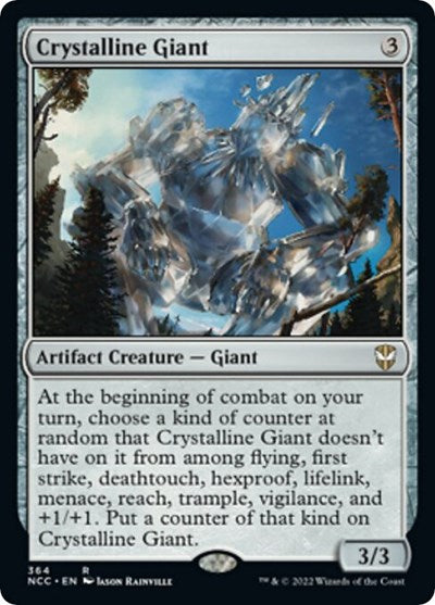 Crystalline Giant (Commander: Streets of New Capenna) Light Play