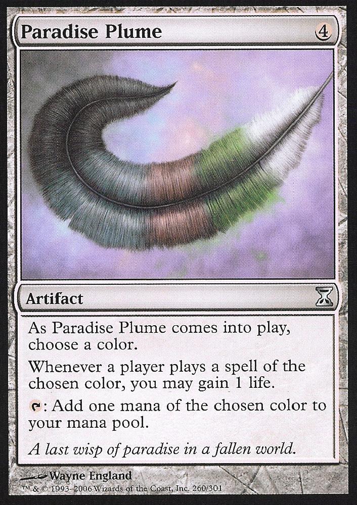 Paradise Plume (Time Spiral) Medium Play
