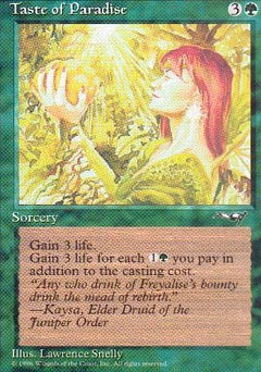 Taste of Paradise (Holding Fruit) (Alliances) Medium Play