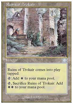 Ruins of Trokair (Classic 6th Edition) Light Play