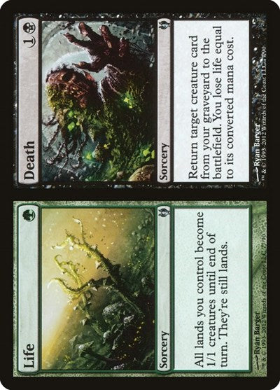 Life / Death (Duel Decks: Izzet vs. Golgari) Light Play