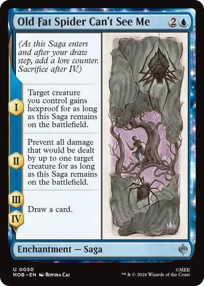 Old Fat Spider Can't See Me (The Hobbit) Light Play
