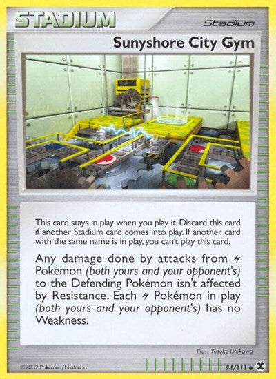 Sunyshore City Gym (Rising Rivals) Heavy Play