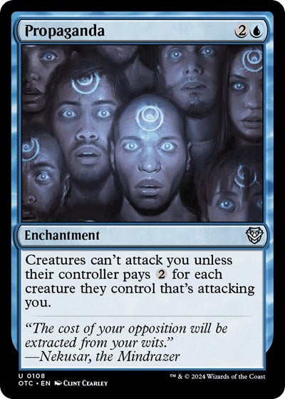 Propaganda (Commander: Outlaws of Thunder Junction) Near Mint