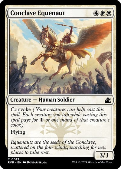 Conclave Equenaut (Ravnica Remastered) Light Play