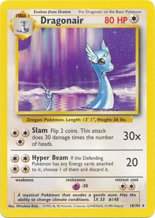 Dragonair (Base Set) Damaged / Poor