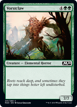 Vorstclaw (Magic 2020 Core Set) Light Play