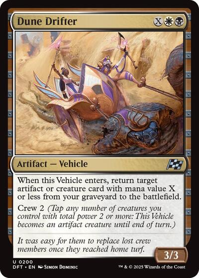Dune Drifter (Aetherdrift) Light Play