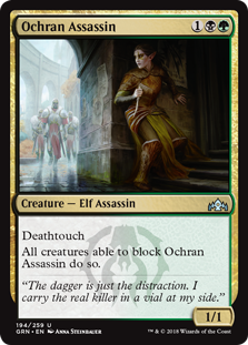 Ochran Assassin (Guilds of Ravnica) Light Play