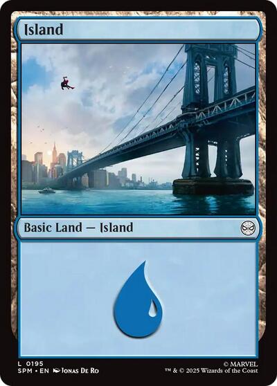 Island (0195) (Marvel's Spider-Man) Light Play