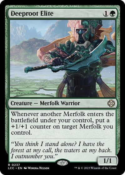 Deeproot Elite (Commander: The Lost Caverns of Ixalan) Light Play