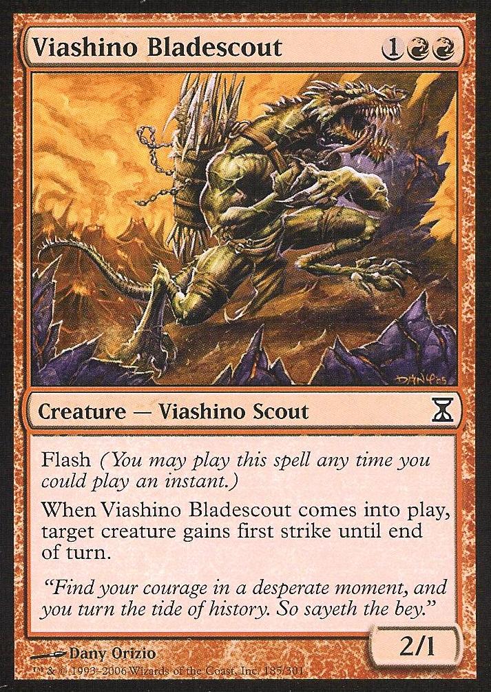 Viashino Bladescout (Time Spiral) Light Play