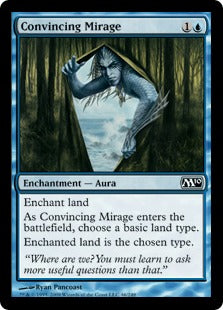Convincing Mirage (Magic 2010 Core Set) Light Play