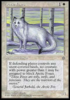 Arctic Foxes (Ice Age) Light Play