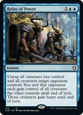 Reins of Power (Commander Legends: Battle for Baldur's Gate) Light Play