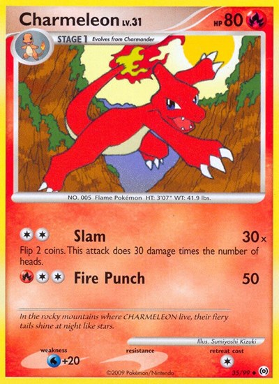 Charmeleon (Arceus) Heavy Play