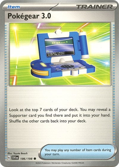 Pokegear 3.0 (Scarlet and Violet: Base Set) Light Play Reverse Holofoil