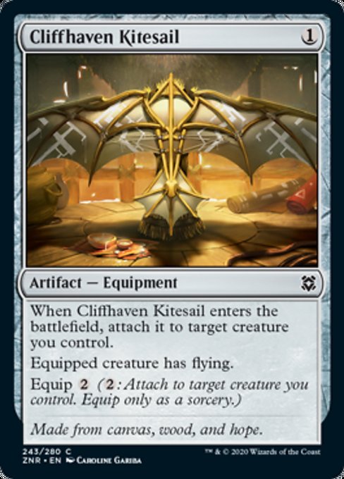 Cliffhaven Kitesail (Zendikar Rising) Light Play