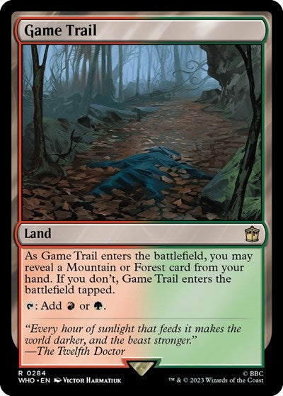 Game Trail (Universes Beyond: Doctor Who) Light Play Foil
