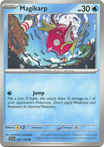 Magikarp (Scarlet and Violet: Base Set) Light Play Reverse Holofoil