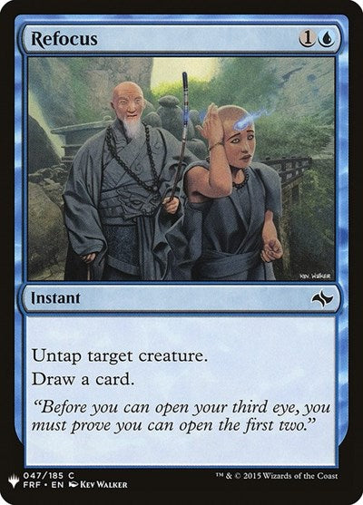 Refocus (Mystery Booster) Light Play