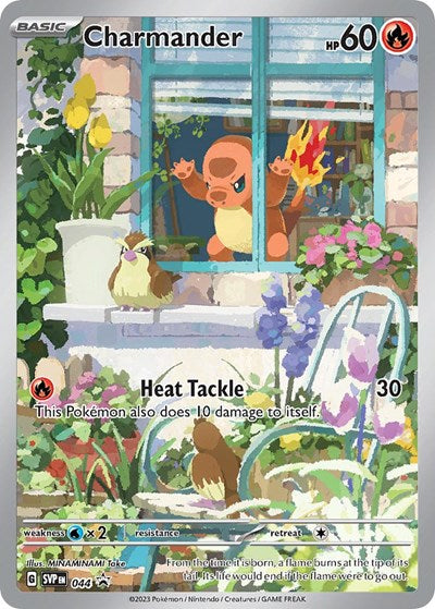 Charmander - 044 (SV: Scarlet & Violet Promo Cards) Near Mint Holofoil