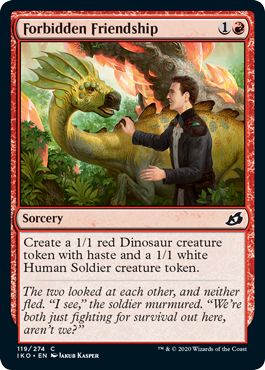 Forbidden Friendship (Ikoria: Lair of Behemoths) Light Play