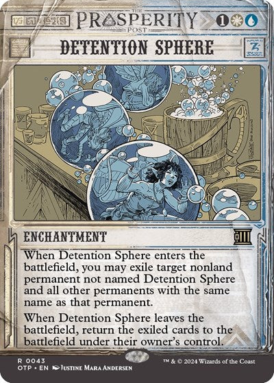 Detention Sphere (Outlaws of Thunder Junction: Breaking News) Light Play