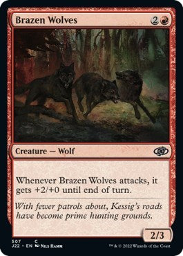 Brazen Wolves (Jumpstart 2022) Light Play