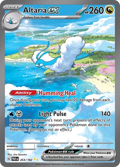 Altaria ex - 253 (Scarlet and Violet: Paradox Rift) Near Mint Holofoil