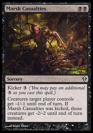 Marsh Casualties (Zendikar) Light Play