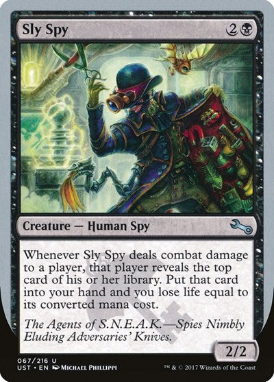 Sly Spy (E) (Unstable) Light Play