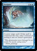 Dissipate (Duel Decks: Izzet vs Golgari) Light Play
