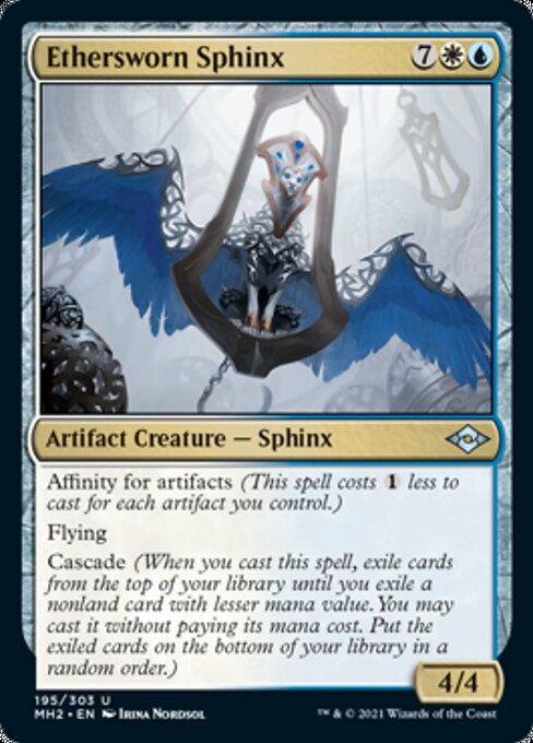 Ethersworn Sphinx (Modern Horizons 2) Damaged / Poor