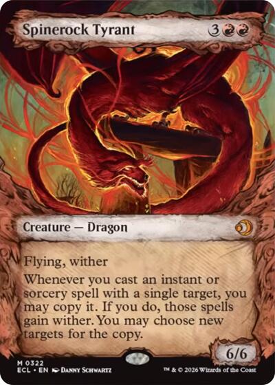 Spinerock Tyrant (0322) (Showcase) (Lorwyn Eclipsed) Light Play