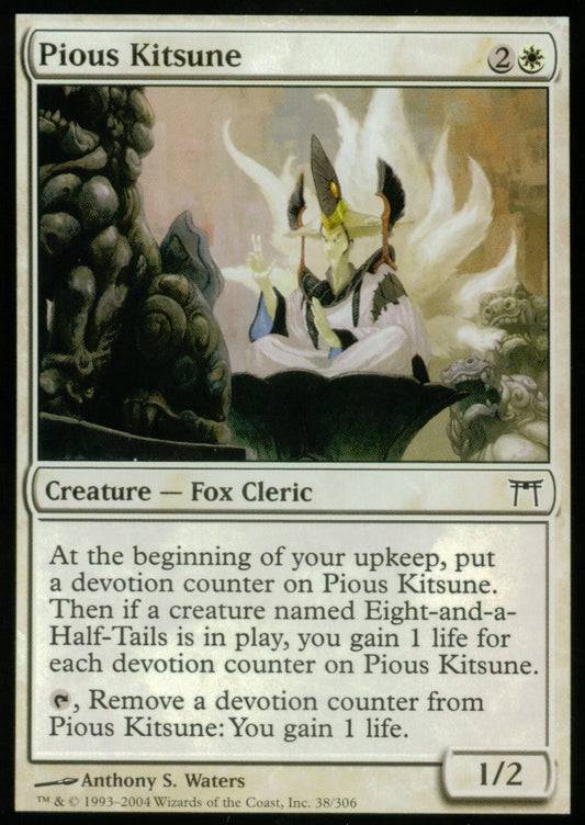 Pious Kitsune (Champions of Kamigawa) Light Play