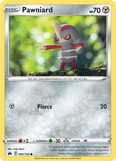 Pawniard (92) (Crown Zenith) Near Mint