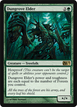 Dungrove Elder (Magic 2012 Core Set) Medium Play