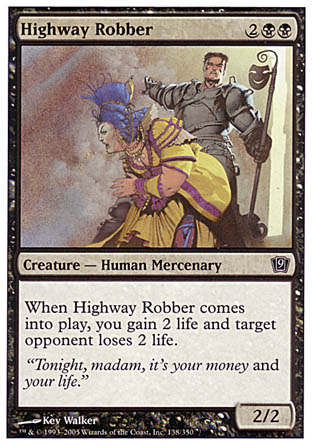 Highway Robber (9th Edition) Light Play