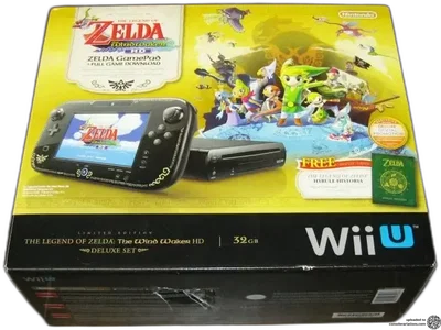Wii U - The Legend of Zelda: The Wind Waker HD Deluxe Set [In-Box, Complete] (Wii U)