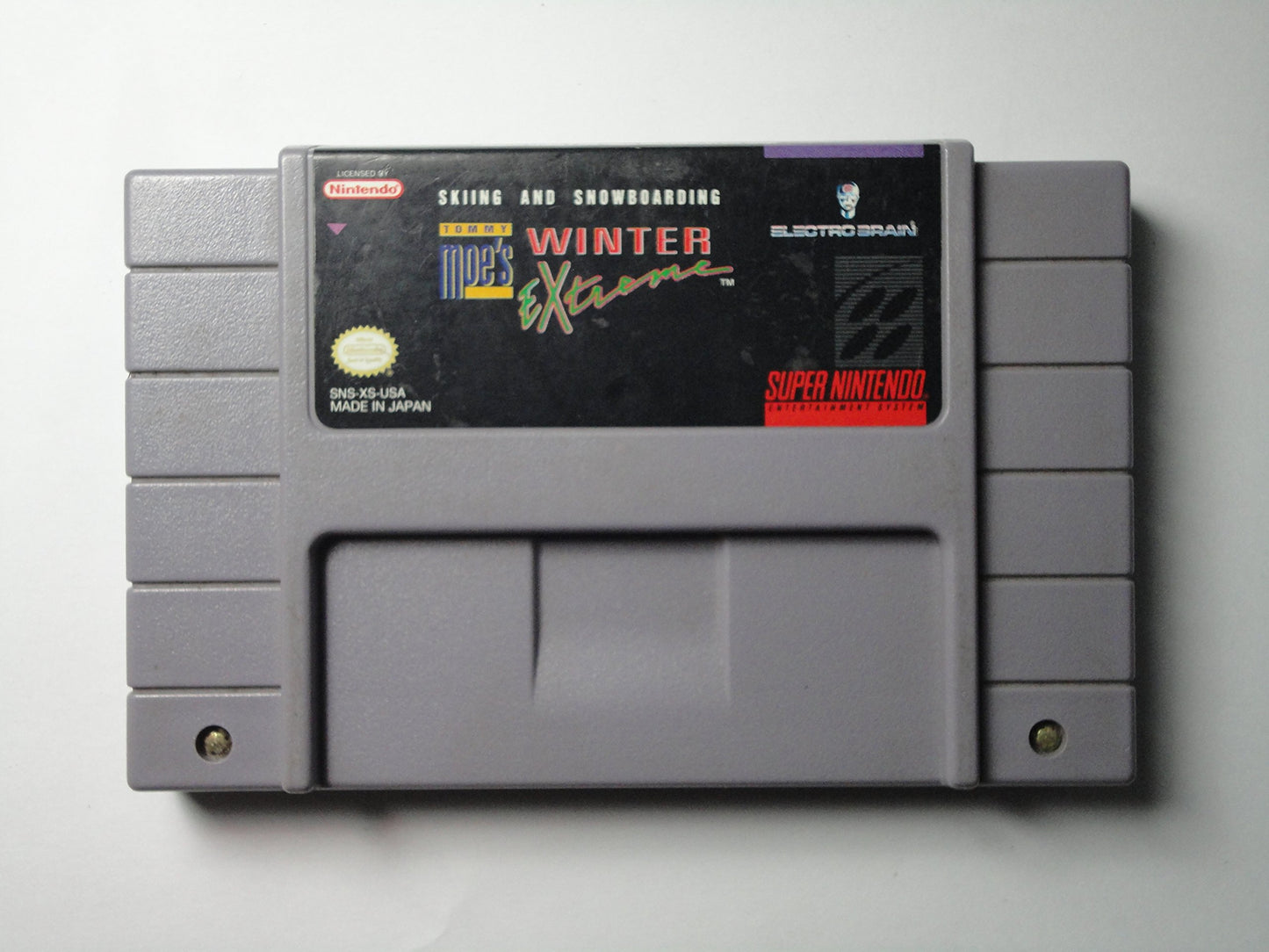 Skiing & Snowboarding: Tommy Moe's Winter Extreme (SNES)