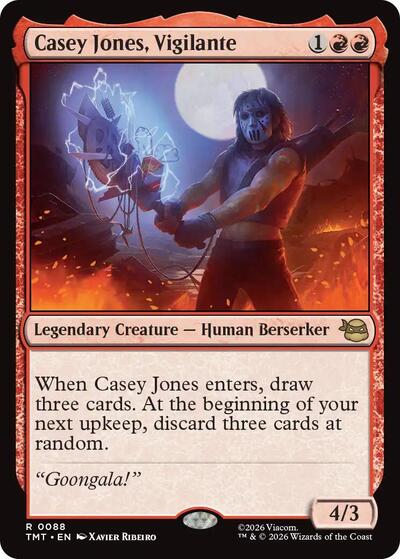 Casey Jones, Vigilante (Teenage Mutant Ninja Turtles) Light Play