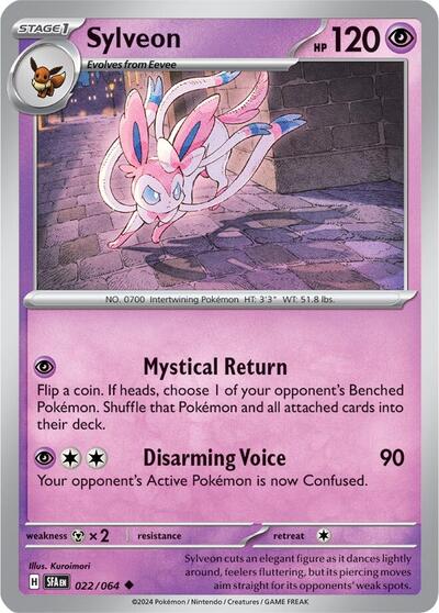 Sylveon (SV: Shrouded Fable) Light Play
