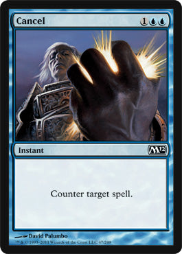 Cancel (Magic 2012 Core Set) Light Play