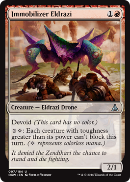 Immobilizer Eldrazi (Oath of the Gatewatch) Light Play