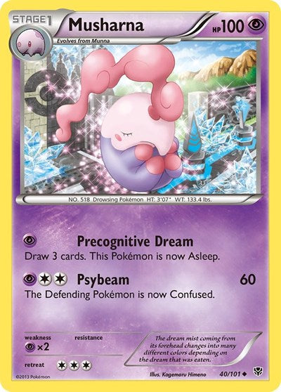 Musharna (Plasma Blast) Medium Play