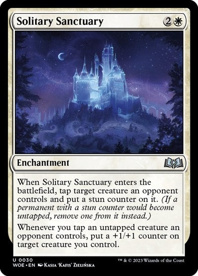 Solitary Sanctuary (Wilds of Eldraine) Light Play