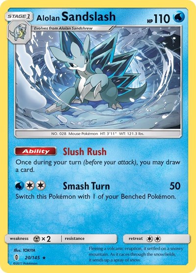 Alolan Sandslash (SM - Guardians Rising) Medium Play