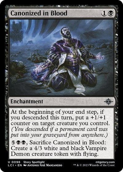 Canonized in Blood (The Lost Caverns of Ixalan) Light Play