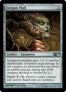 Gorgon Flail (Magic 2010 Core Set) Light Play